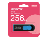 Pendrive (pamięć USB) ADATA 256GB DashDrive UV128 czarno-niebieski (USB 3.1)
